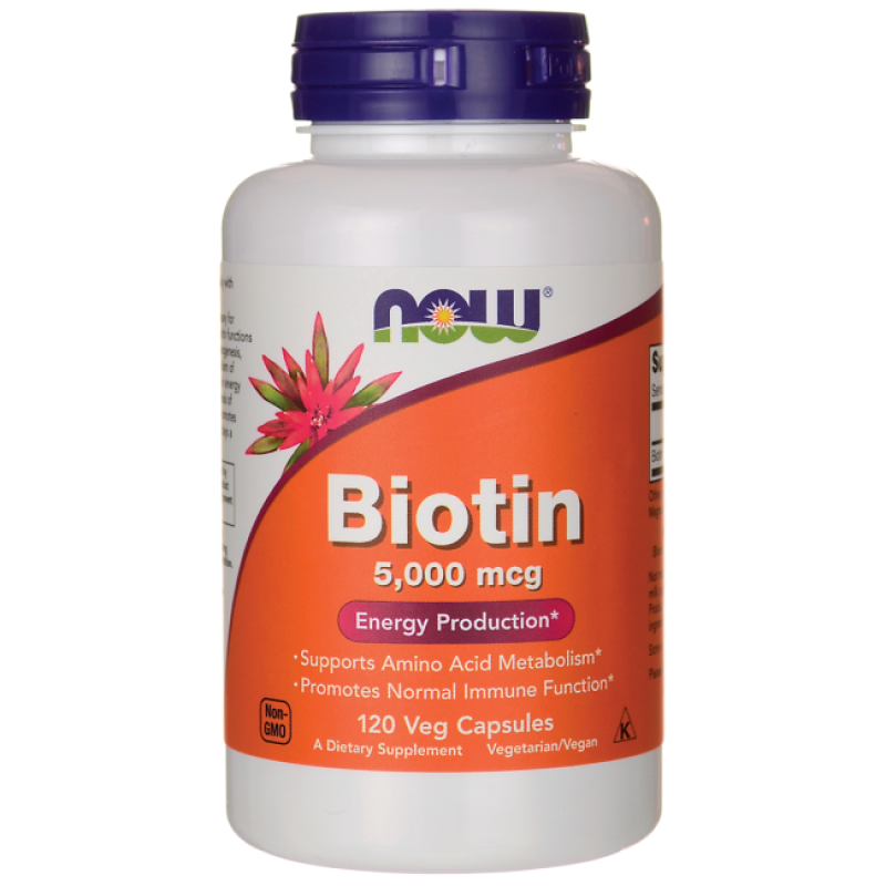 NOW - Biotin 5000 (120 caps)