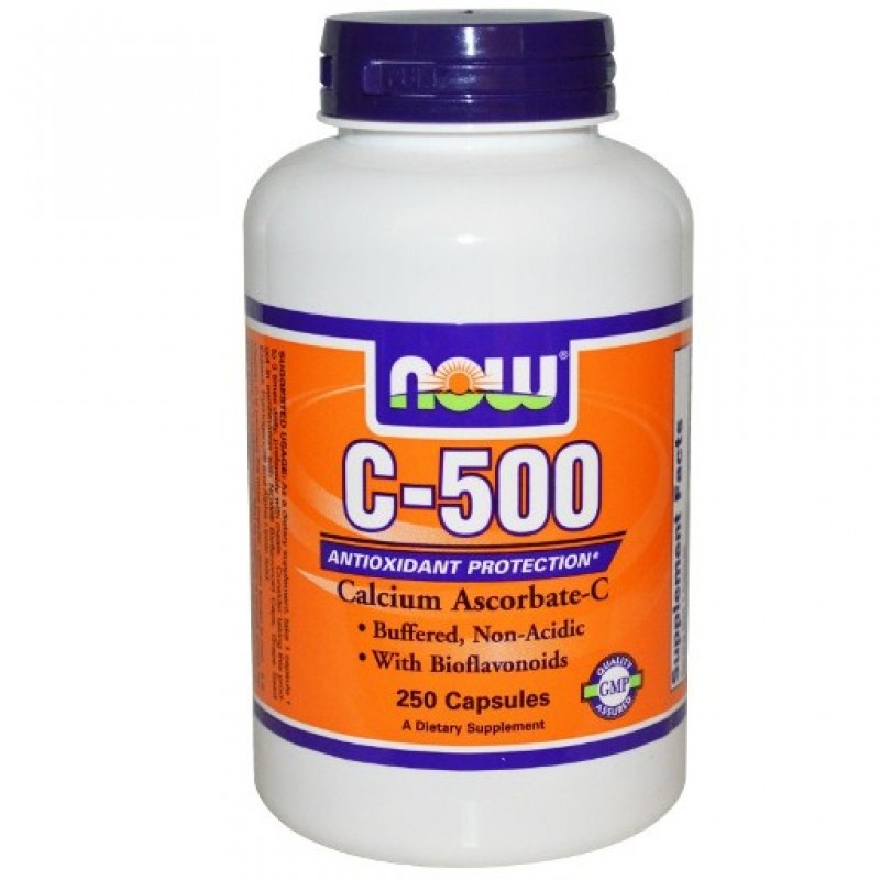 NOW - C - 500 Calcium Ascorbate (250 caps)