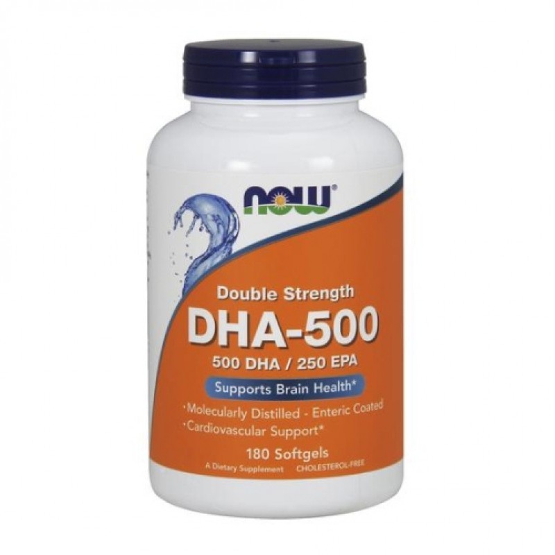 NOW - DHA-500 (180 softgel)