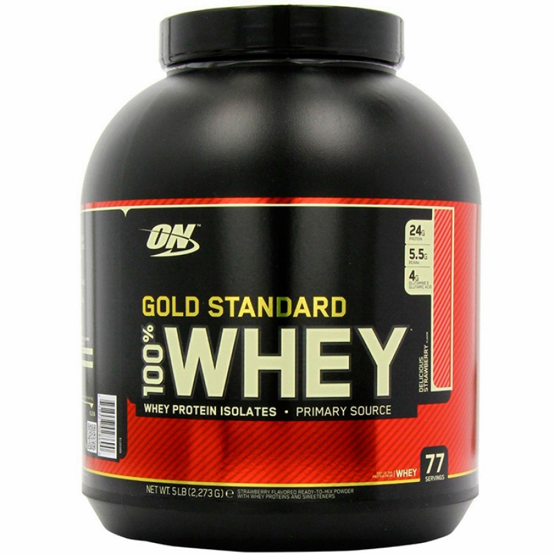 OPTIMUM NUTRITION - Whey Gold Delicious Strawberry (2.27 kg)