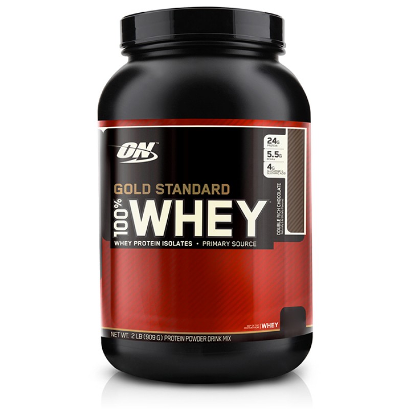 OPTIMUM NUTRITION - Whey Gold Double Rich Chocolate (909 g)