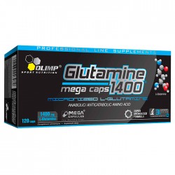 L-Glutamine Mega Caps 1400 (120 caps)