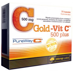 Gold-Vit C 500 plus (30 caps)