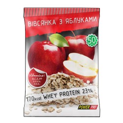 POWER PRO - Вівсянка + Whey Protein 23% Яблуко (50 g)