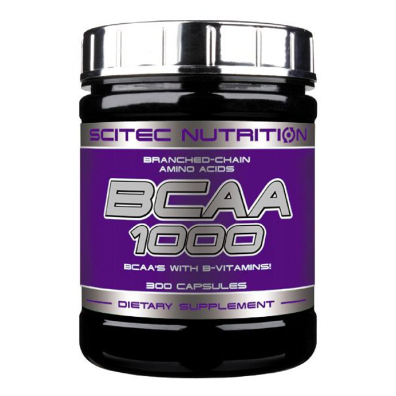 SCITEC NUTRITION - BCAA 1000 (300 caps)