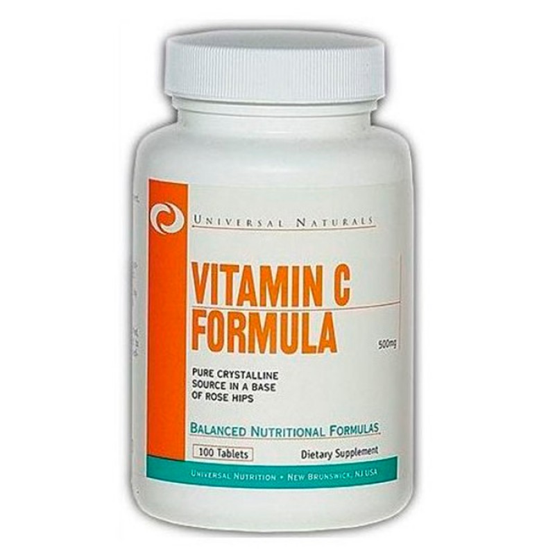 UNIVERSAL NUTRITION - Vitamin C Formula (100 tabs)