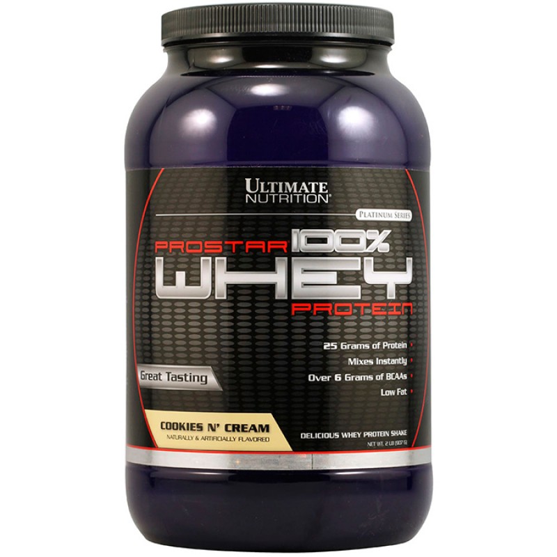 ULTIMATE NUTRITION - Prostar Whey Cookies and Cream (907 g)